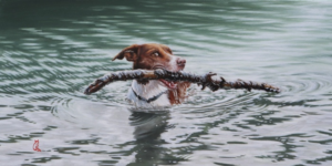 Cindy Hale, A Good Boys Prize, Oil