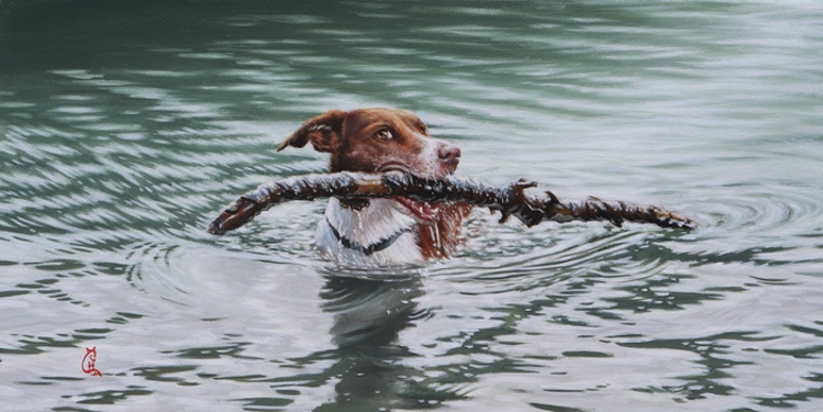 Cindy Hale, A Good Boys Prize, Oil