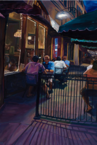 David Thiessen, Late in the Evening, Oil